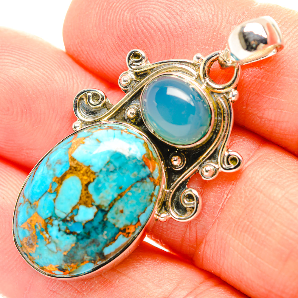 Pinolith Jasper Pendants handcrafted by Anasilvercos - PD31794