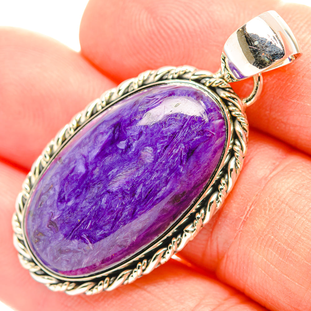 Ruby Zoisite Pendants handcrafted by Anasilvercos - PD31808