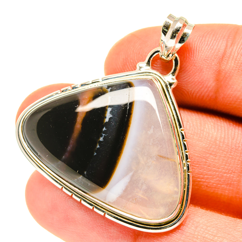 Montana Agate Pendants handcrafted by Anasilvercos - PD3182