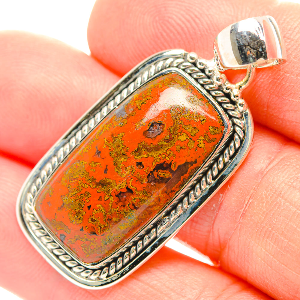 Green Swiss Opal Pendants handcrafted by Anasilvercos - PD31823