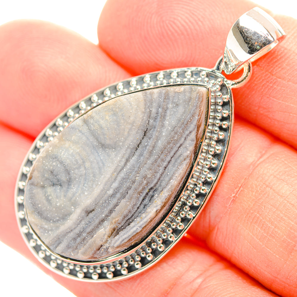 Thulite Pendants handcrafted by Anasilvercos - PD31847
