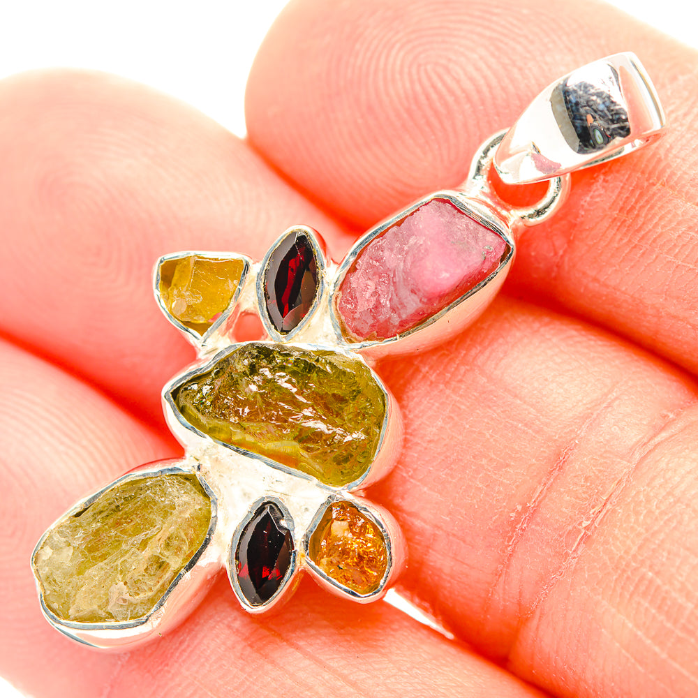 Tourmaline Pendants handcrafted by Anasilvercos - PD31891