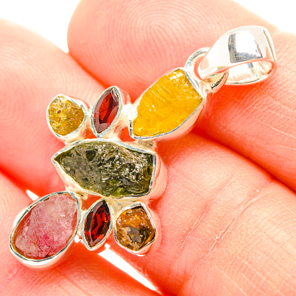 Tourmaline Pendants handcrafted by Anasilvercos - PD31897