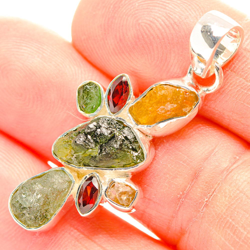 Tourmaline Pendants handcrafted by Anasilvercos - PD31902