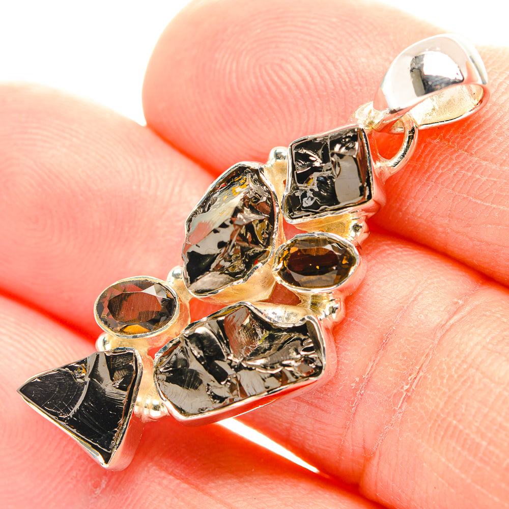 Shungite Pendants handcrafted by Anasilvercos - PD31906