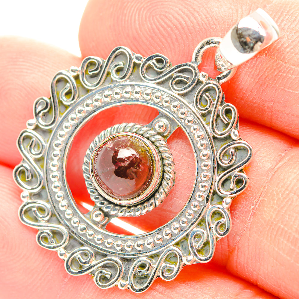 Garnet Pendants handcrafted by Anasilvercos - PD31926
