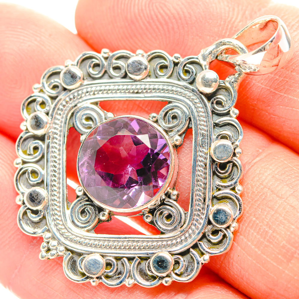 Amethyst Pendants handcrafted by Anasilvercos - PD31929