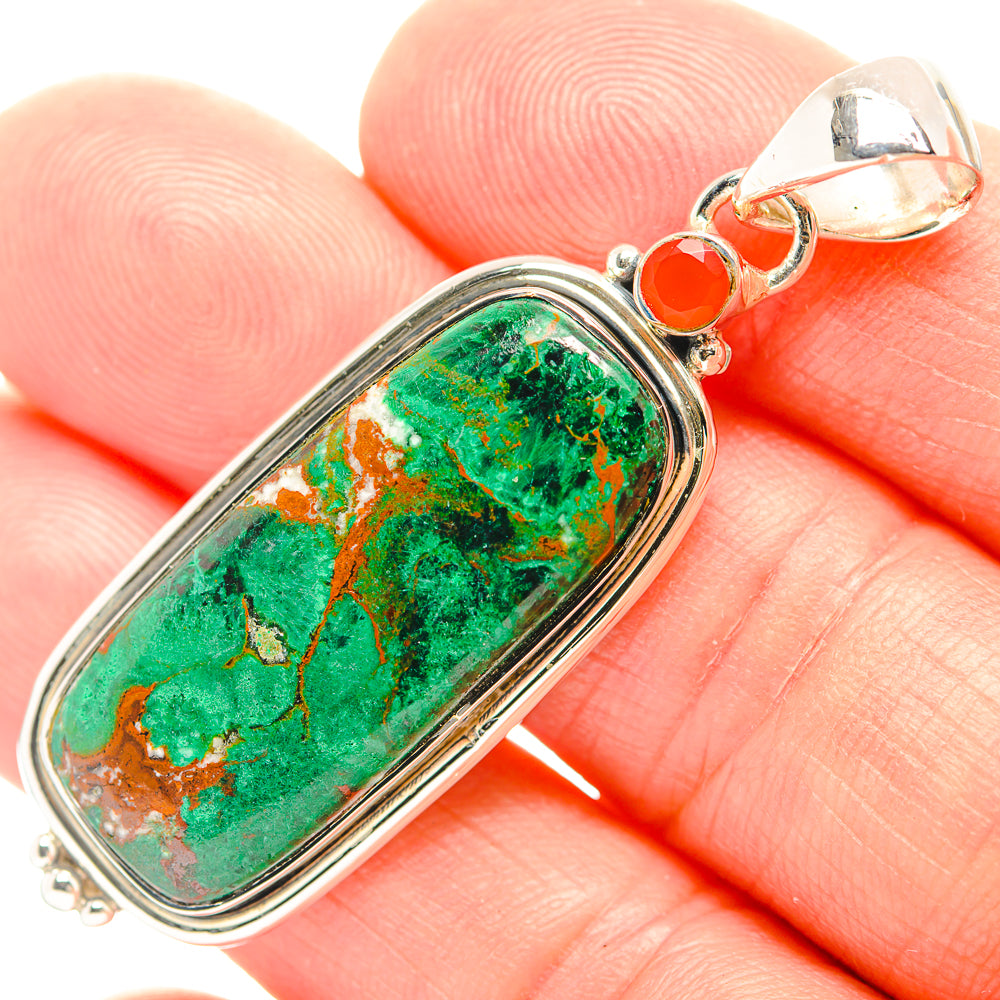 Chrysocolla Pendants handcrafted by Anasilvercos - PD31950