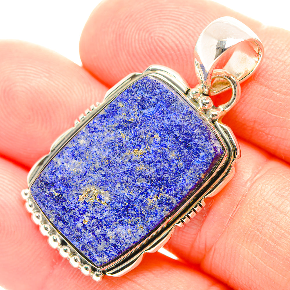 Lapis Lazuli Pendants handcrafted by Anasilvercos - PD31952