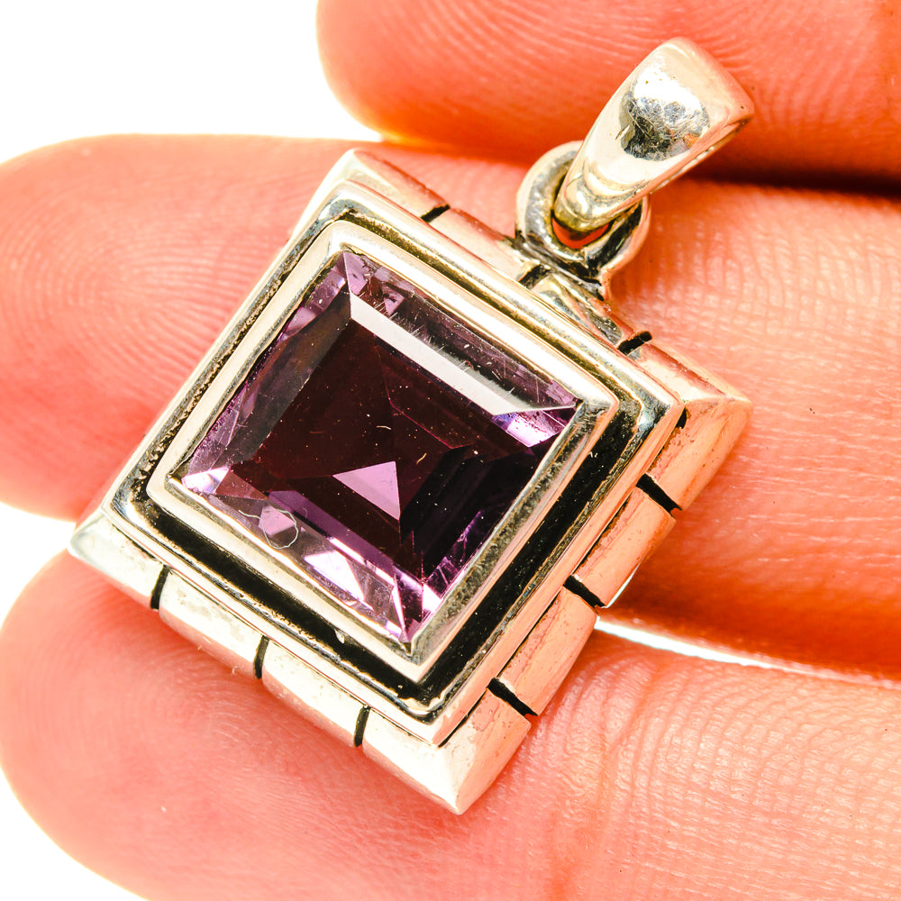 Amethyst Pendants handcrafted by Anasilvercos - PD3197