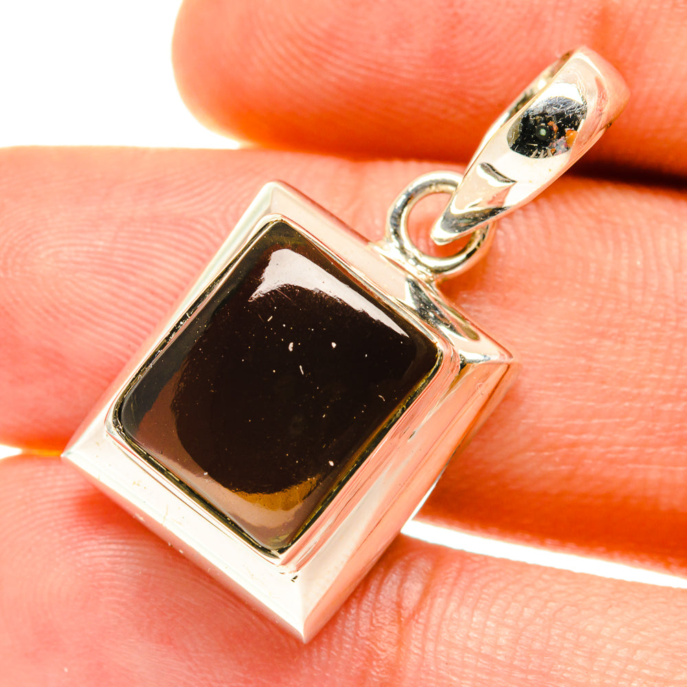 Smoky Quartz Pendants handcrafted by Anasilvercos - PD3199