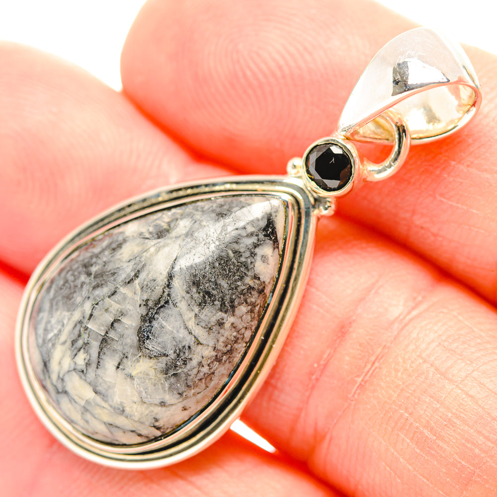 Pinolith Jasper Pendants handcrafted by Anasilvercos - PD32022