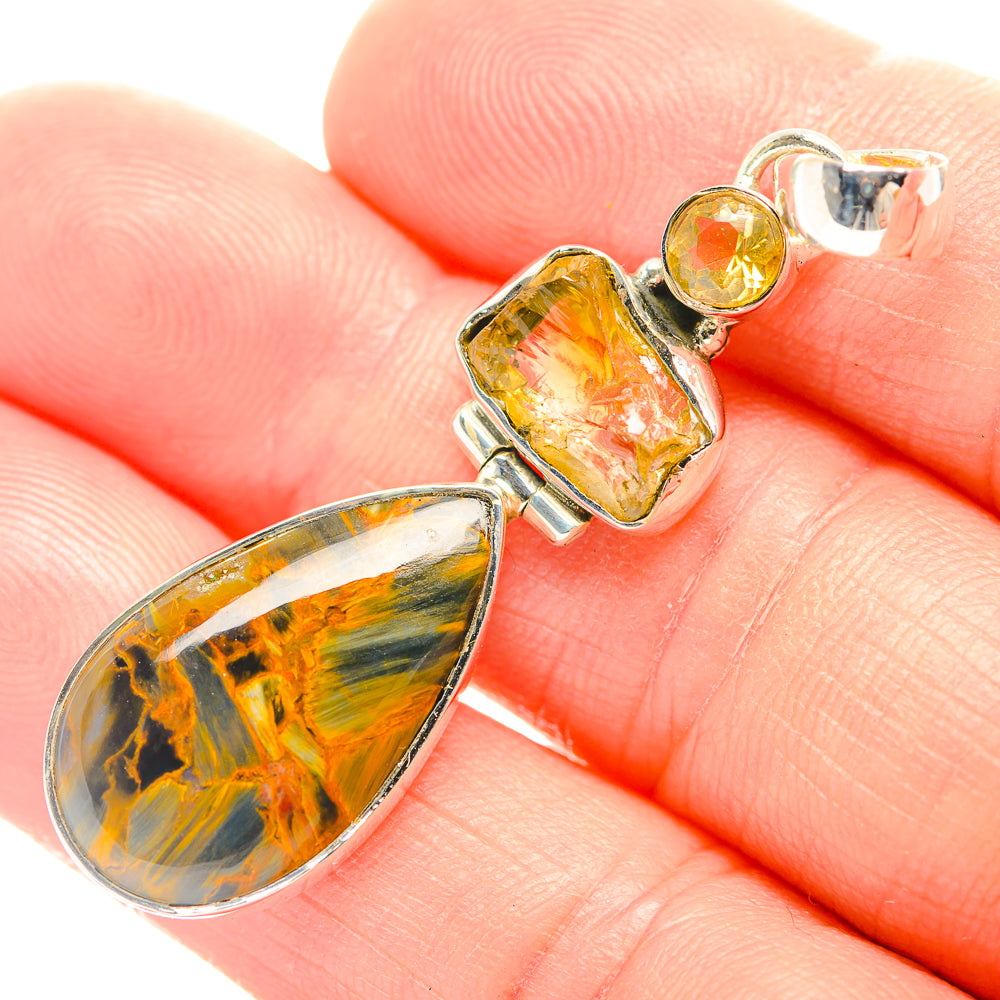 Ocean Jasper Pendants handcrafted by Anasilvercos - PD32038