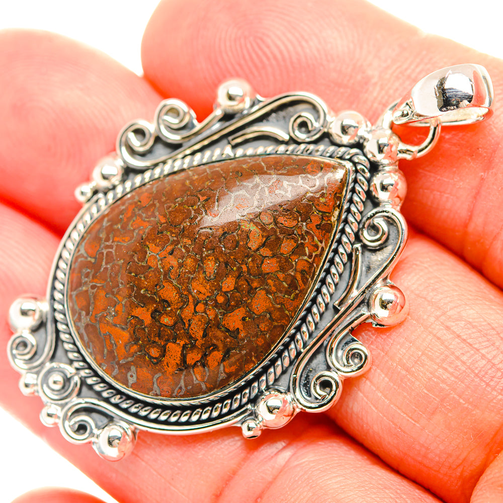 Dinosaur Bone Pendants handcrafted by Anasilvercos - PD32084