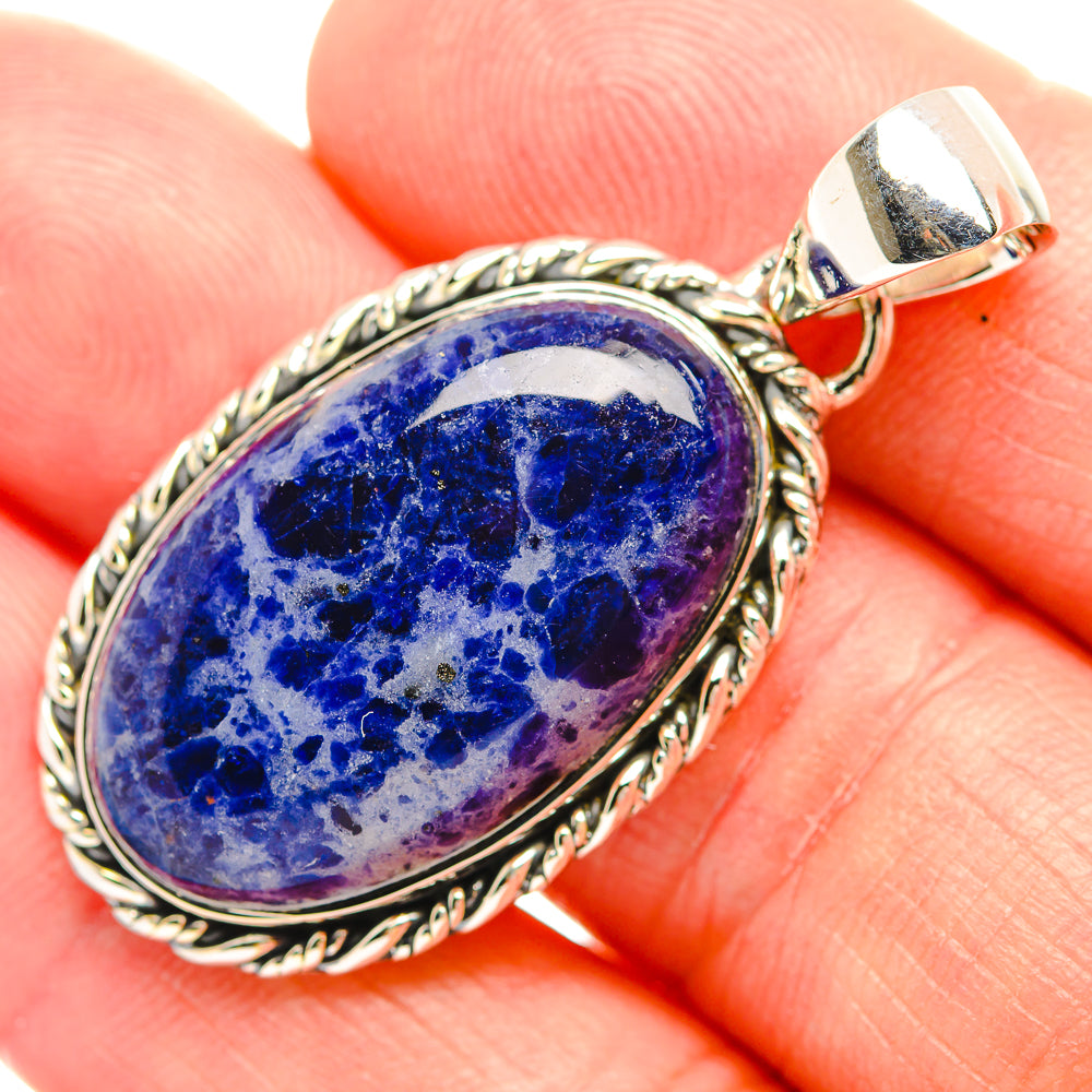 Sodalite Pendants handcrafted by Anasilvercos - PD32099