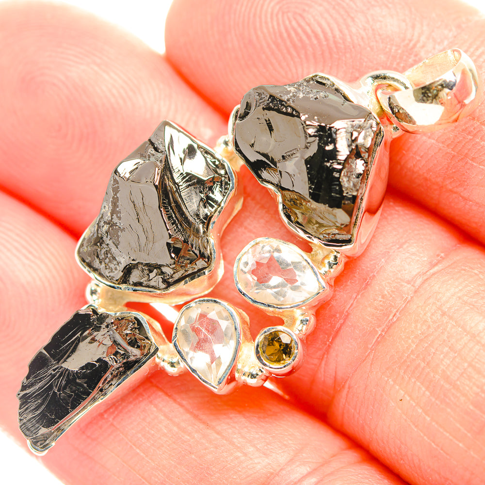Shungite Pendants handcrafted by Anasilvercos - PD32129