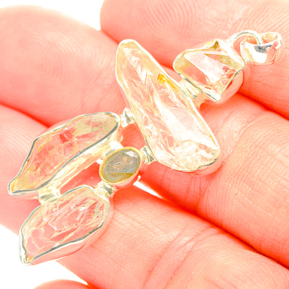 Green Amethyst Pendants handcrafted by Anasilvercos - PD32130