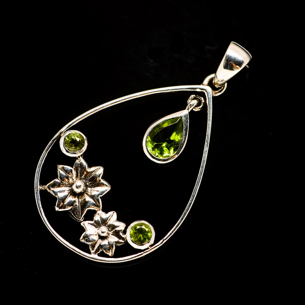 Peridot Pendants handcrafted by Anasilvercos - PD731357