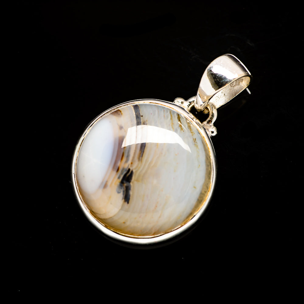 Dendritic Opal Pendants handcrafted by Anasilvercos - PD731377