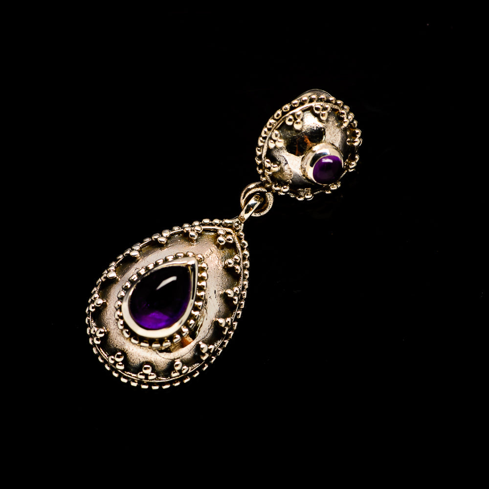 Amethyst Pendants handcrafted by Anasilvercos - PD731464