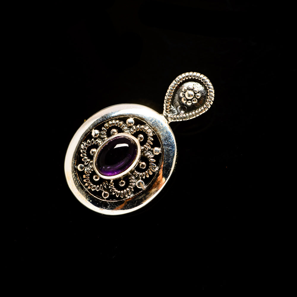 Amethyst Pendants handcrafted by Anasilvercos - PD731486