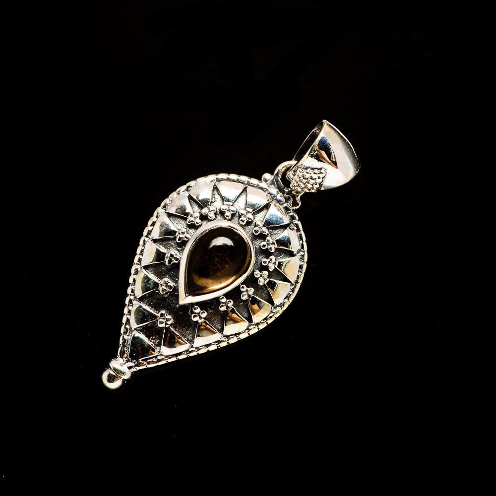 Smoky Quartz Pendants handcrafted by Anasilvercos - PD731602