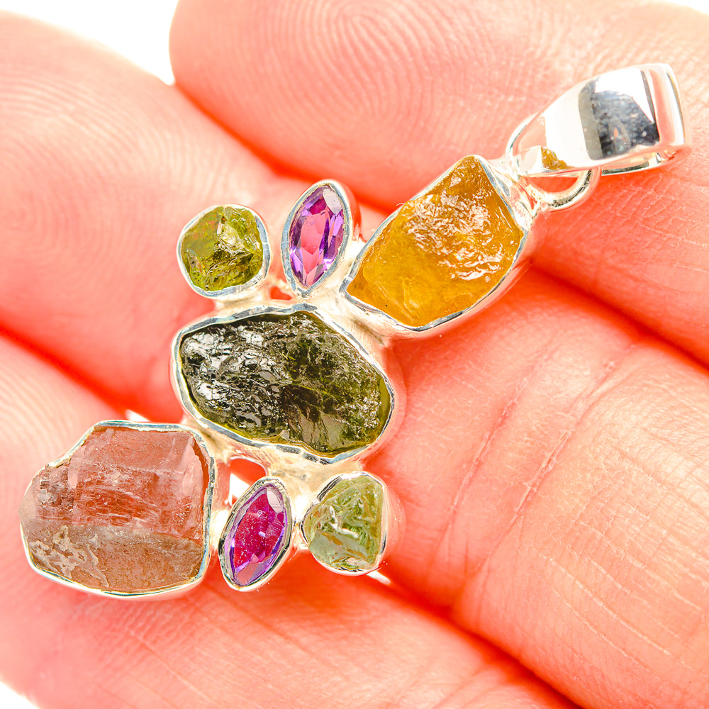 Tourmaline Pendants handcrafted by Anasilvercos - PD32161