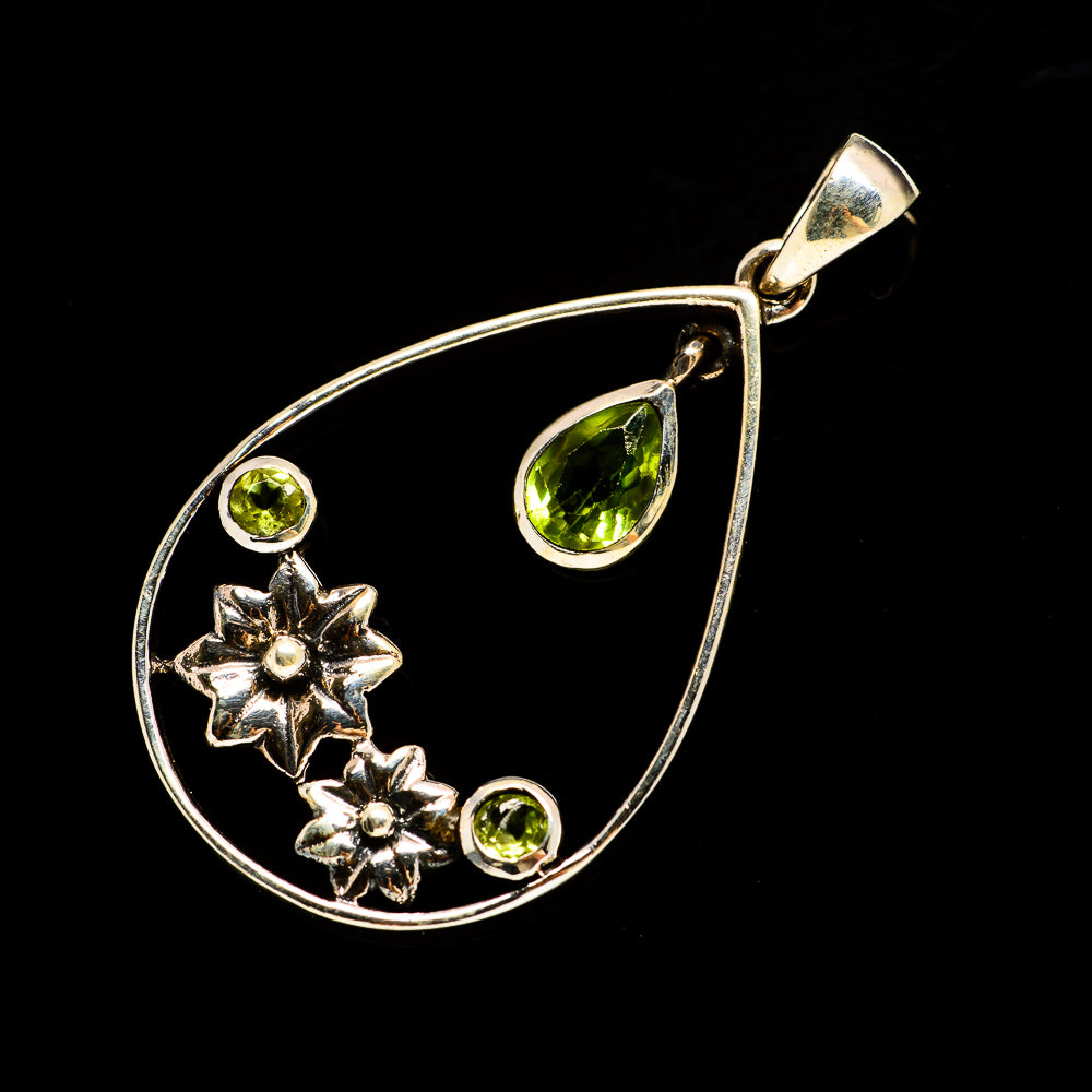 Peridot Pendants handcrafted by Anasilvercos - PD731664