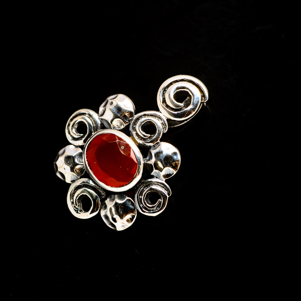 Red Onyx Pendants handcrafted by Anasilvercos - PD731690