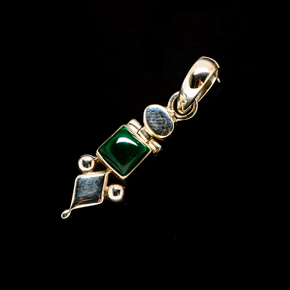 Malachite Pendants handcrafted by Anasilvercos - PD731738