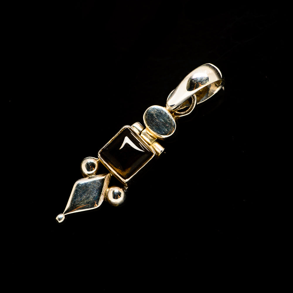 Smoky Quartz Pendants handcrafted by Anasilvercos - PD731749