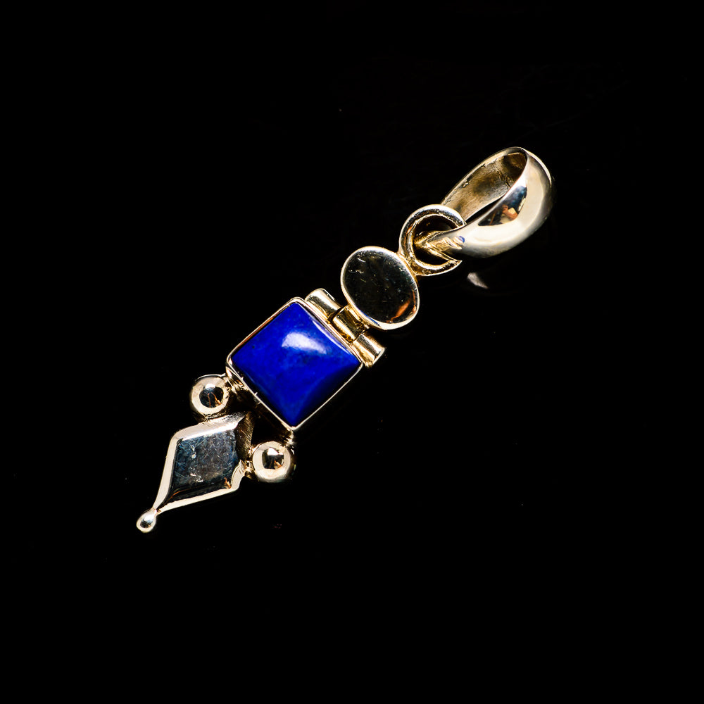 Lapis Lazuli Pendants handcrafted by Anasilvercos - PD731752