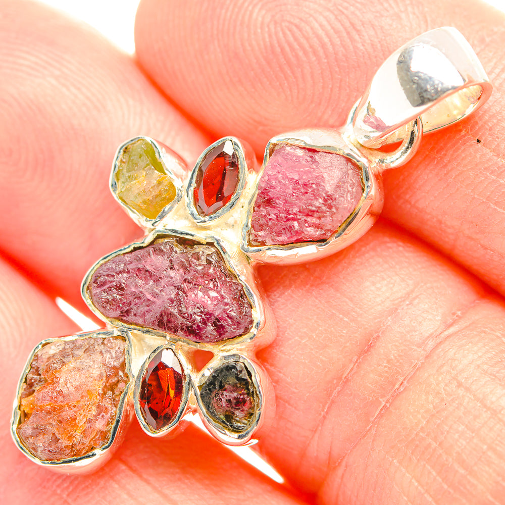 Tourmaline Pendants handcrafted by Anasilvercos - PD32183