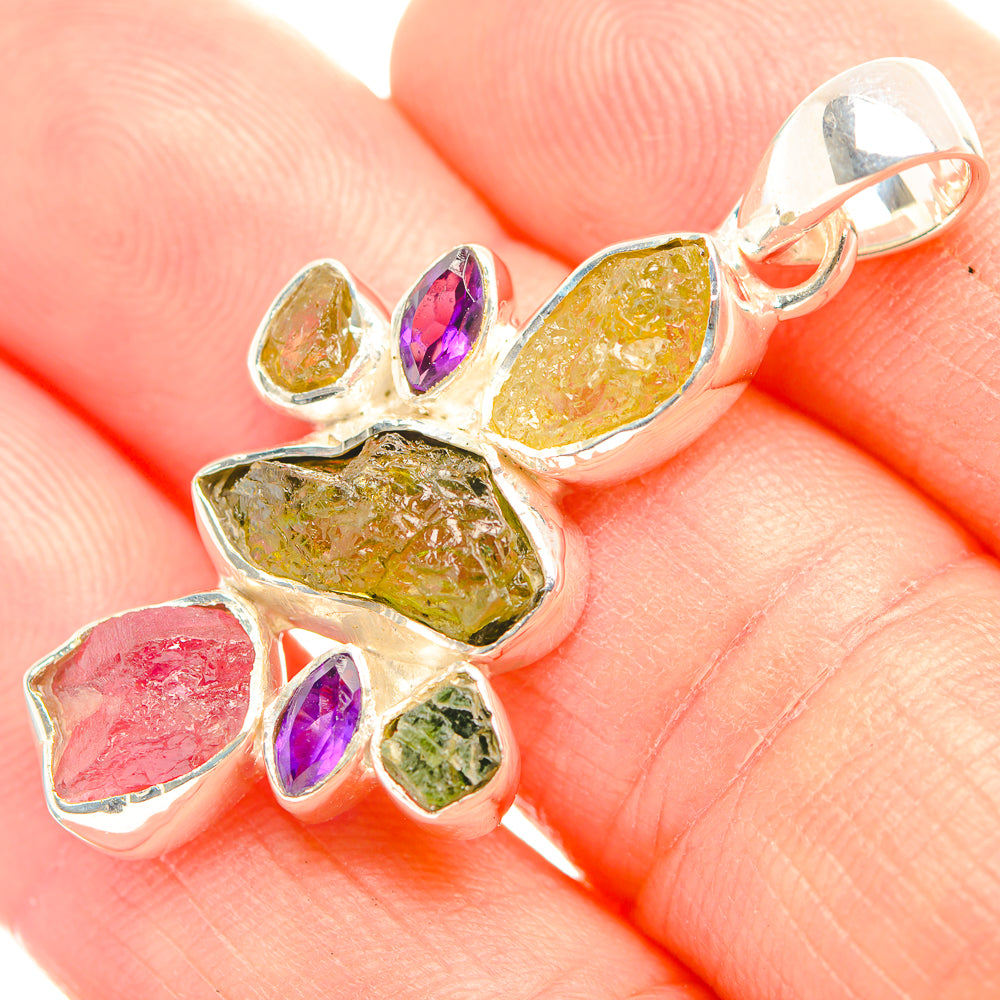 Tourmaline Pendants handcrafted by Anasilvercos - PD32184