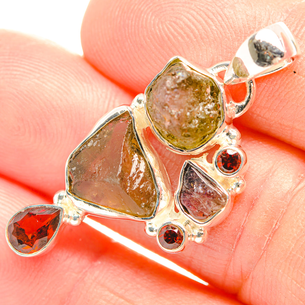 Tourmaline Pendants handcrafted by Anasilvercos - PD32187