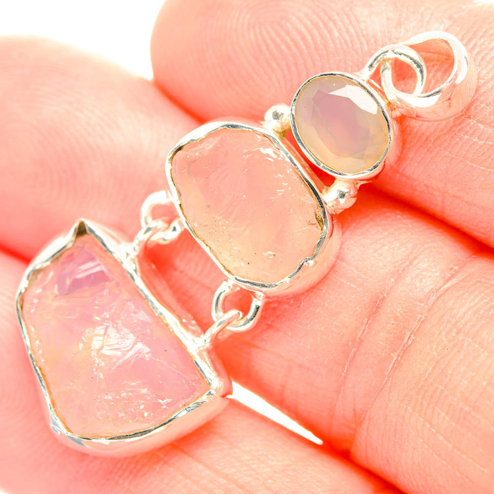Kunzite Pendants handcrafted by Anasilvercos - PD32197