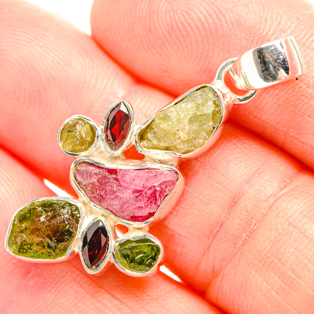 Tourmaline Pendants handcrafted by Anasilvercos - PD32201