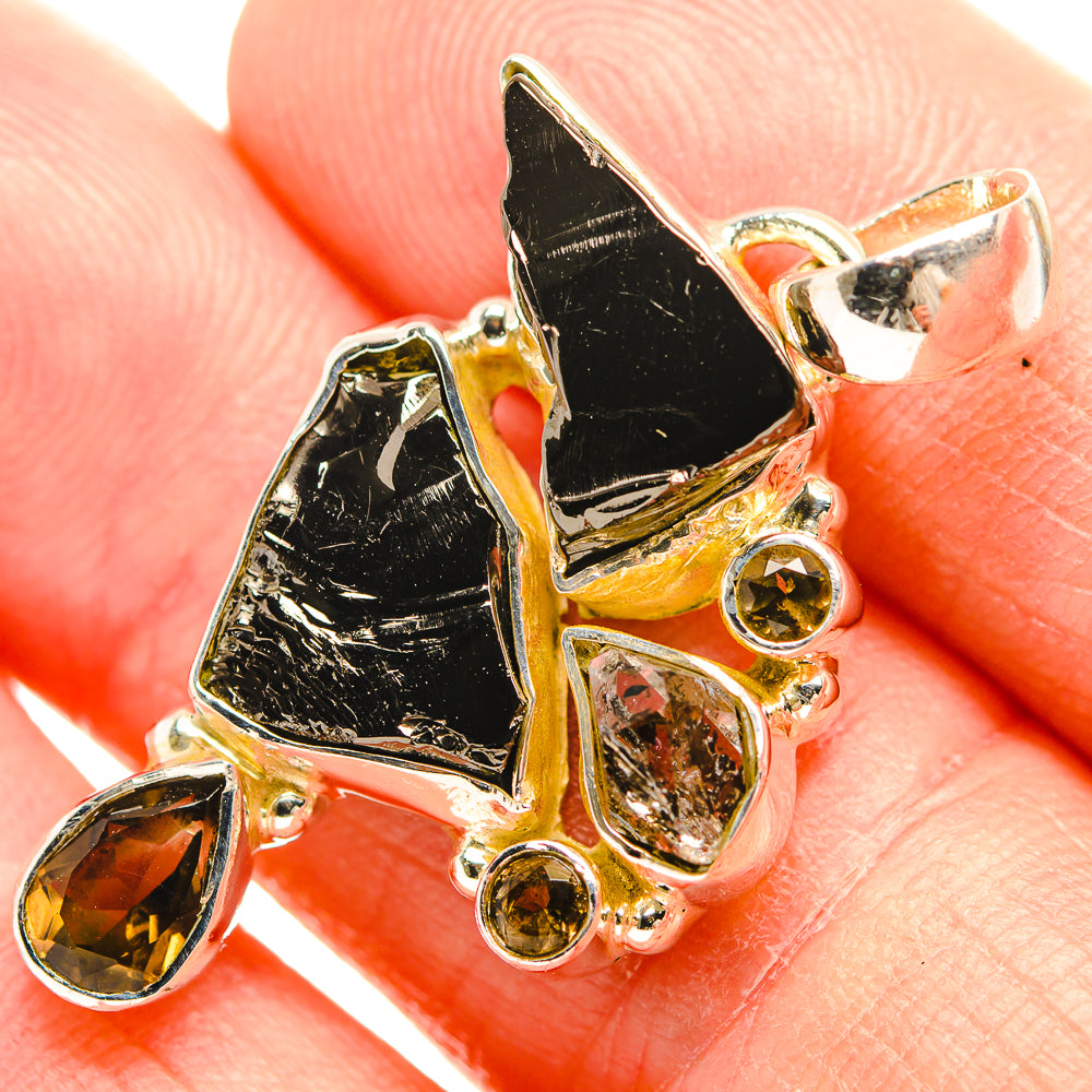 Shungite Pendants handcrafted by Anasilvercos - PD32205