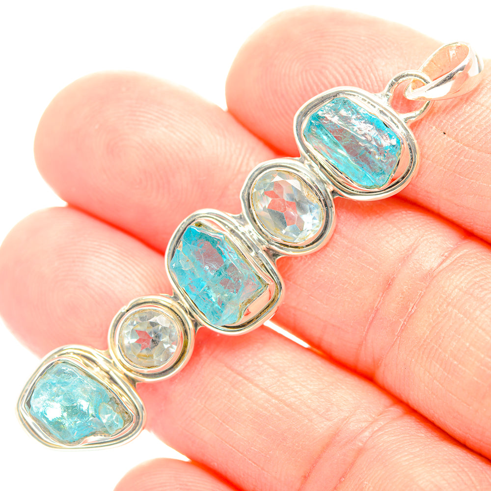 Apatite Pendants handcrafted by Anasilvercos - PD32220