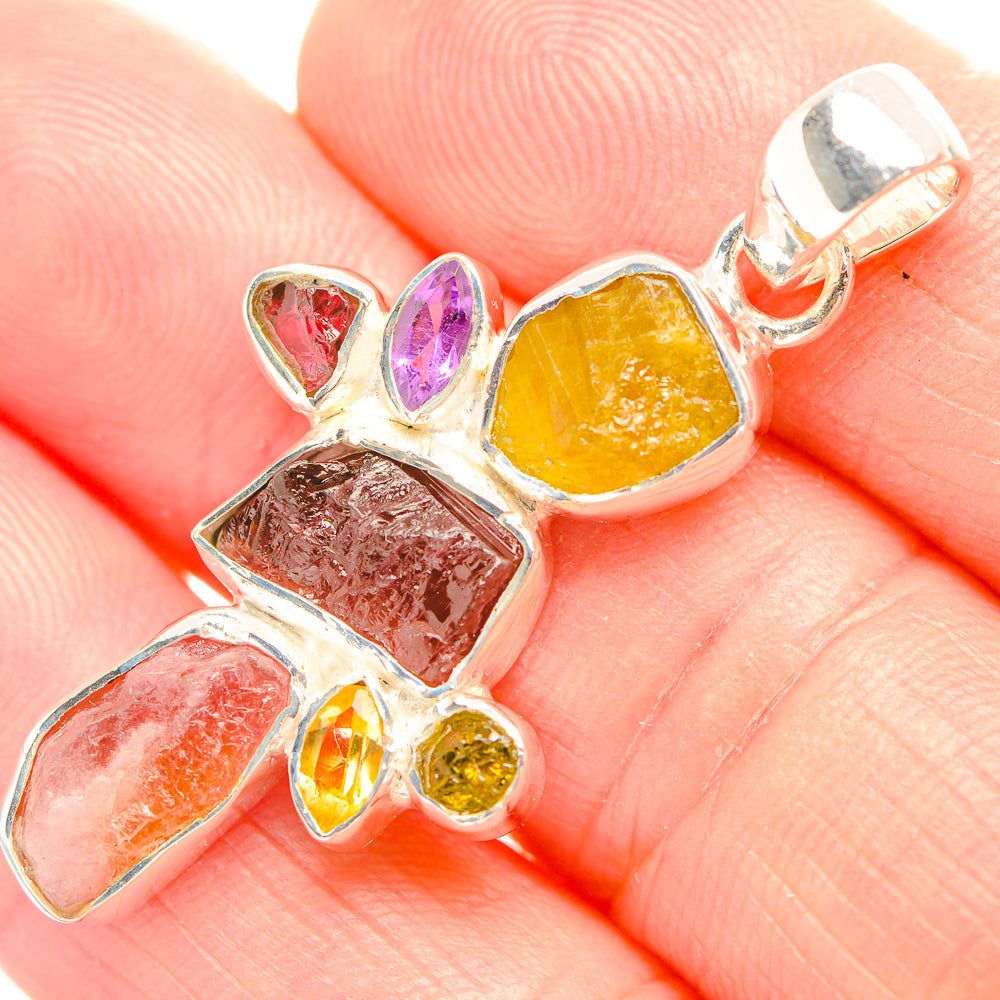 Tourmaline Pendants handcrafted by Anasilvercos - PD32234