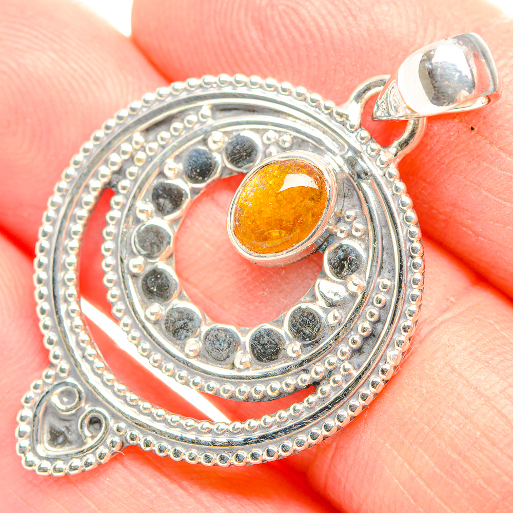 Sunstone Pendants handcrafted by Anasilvercos - PD32255