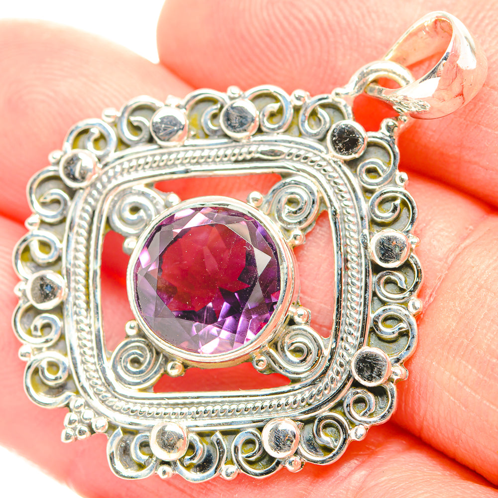 Amethyst Pendants handcrafted by Anasilvercos - PD32260