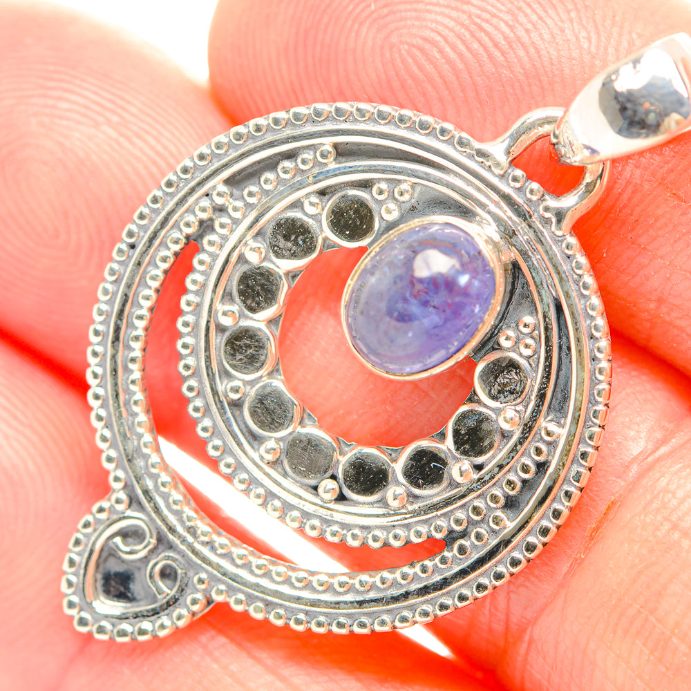 Tanzanite Pendants handcrafted by Anasilvercos - PD32273