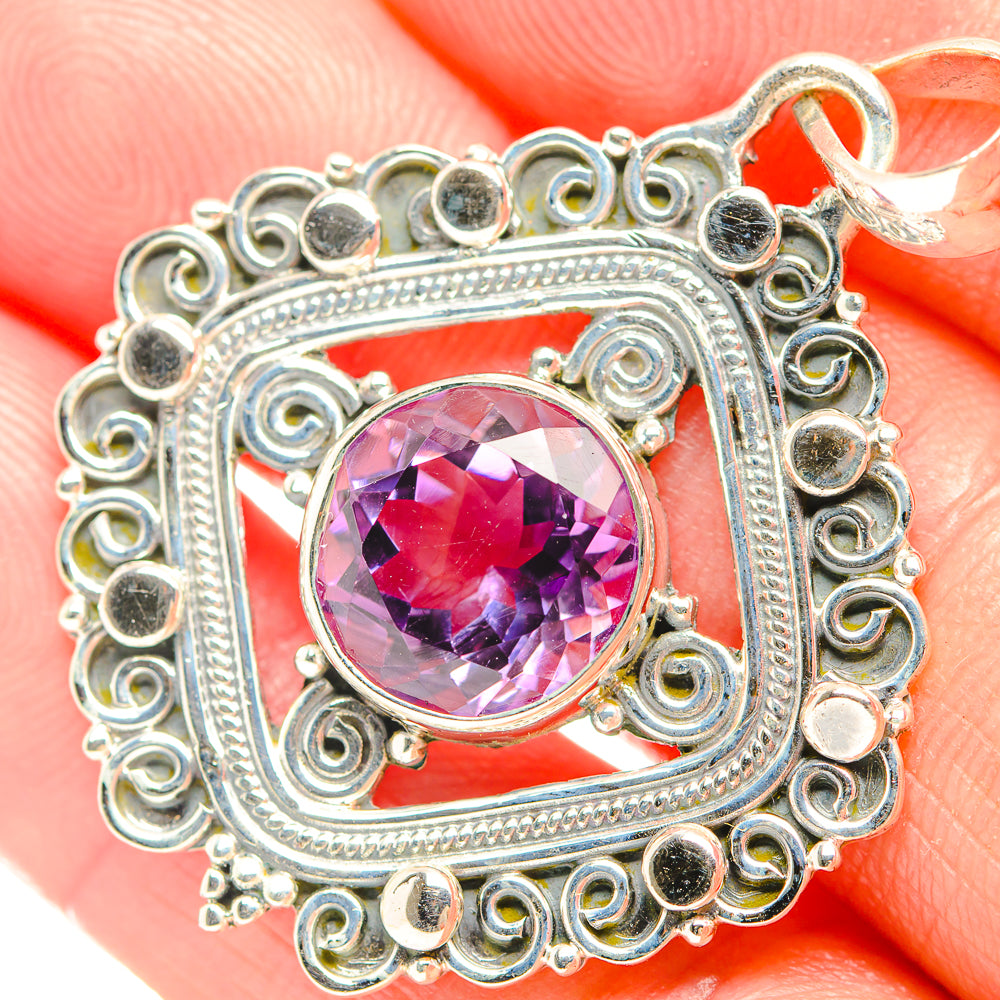 Amethyst Pendants handcrafted by Anasilvercos - PD32275