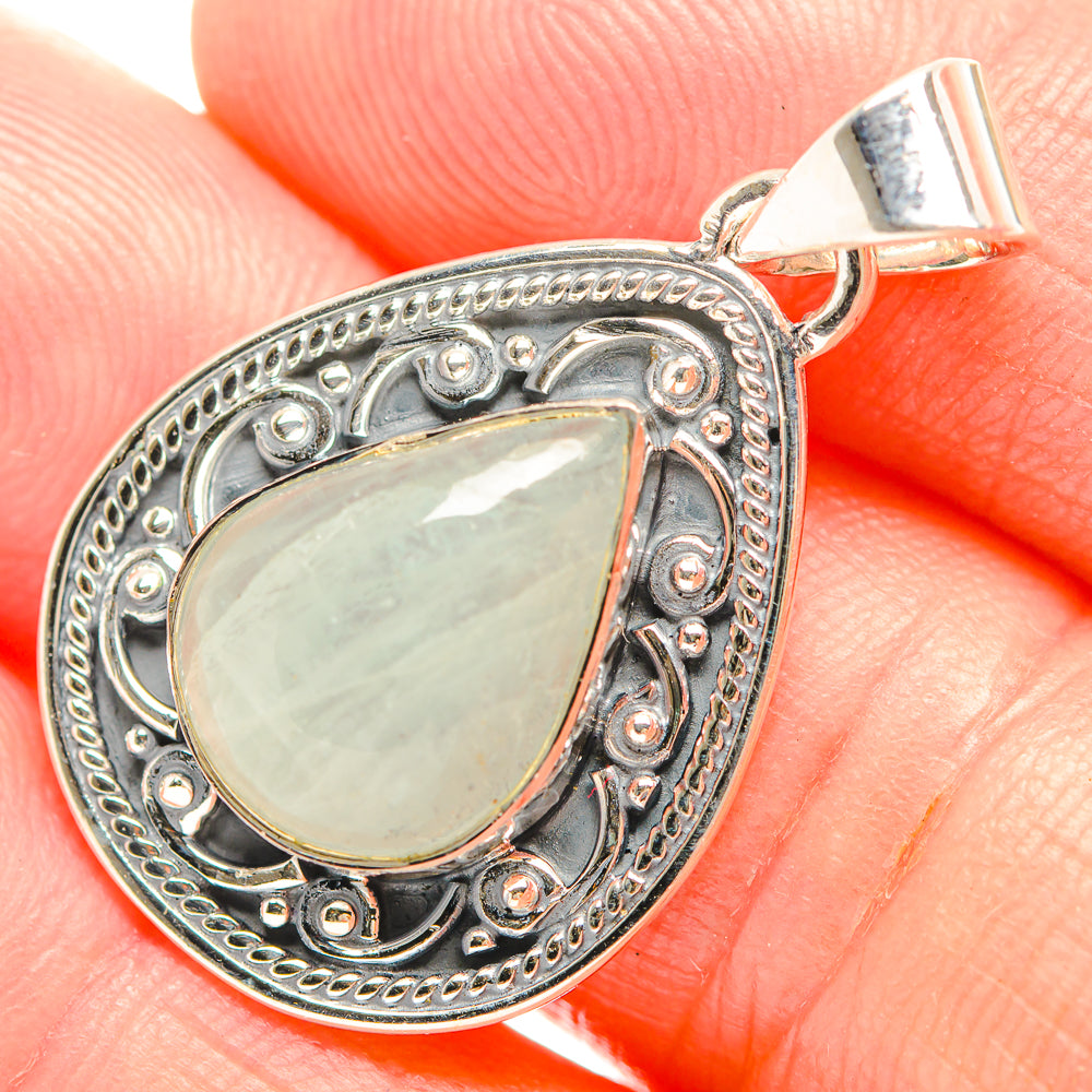 Aquamarine Pendants handcrafted by Anasilvercos - PD32284