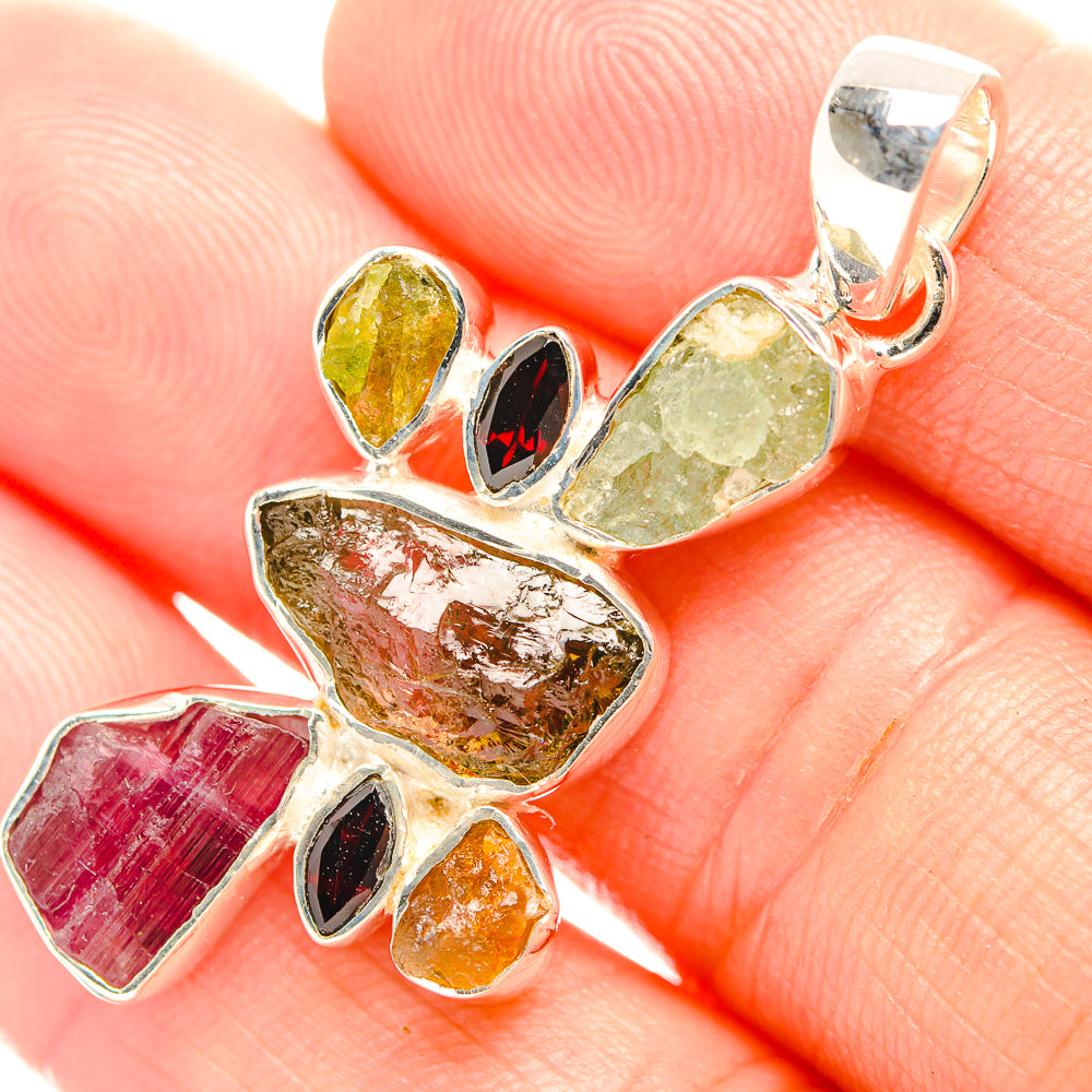 Tourmaline Pendants handcrafted by Anasilvercos - PD32299
