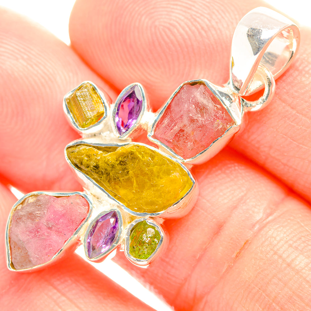 Tourmaline Pendants handcrafted by Anasilvercos - PD32303