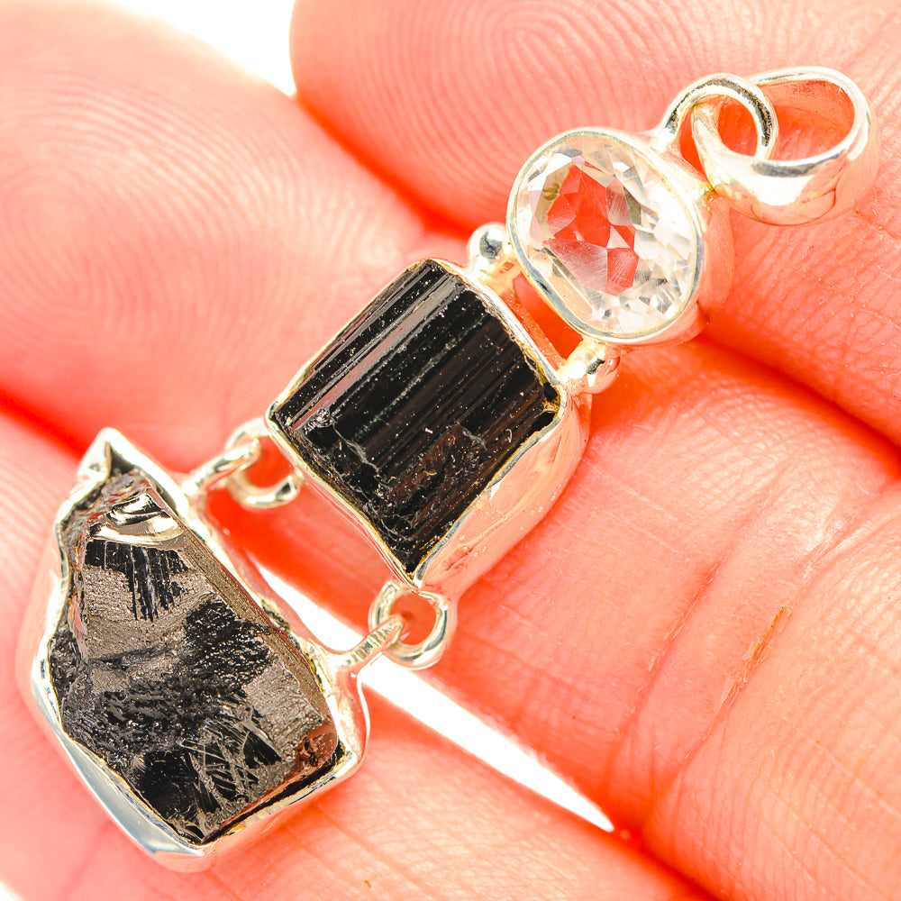 Shungite Pendants handcrafted by Anasilvercos - PD32307