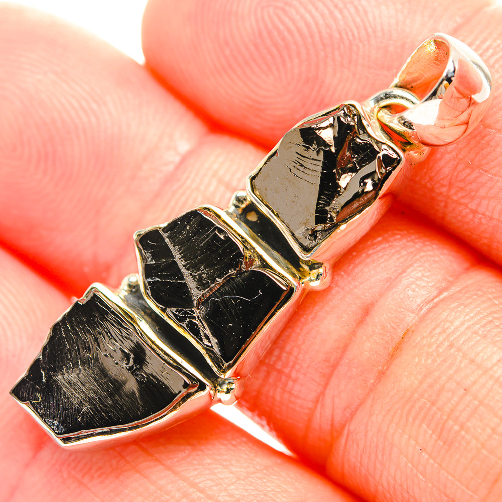Shungite Pendants handcrafted by Anasilvercos - PD32342