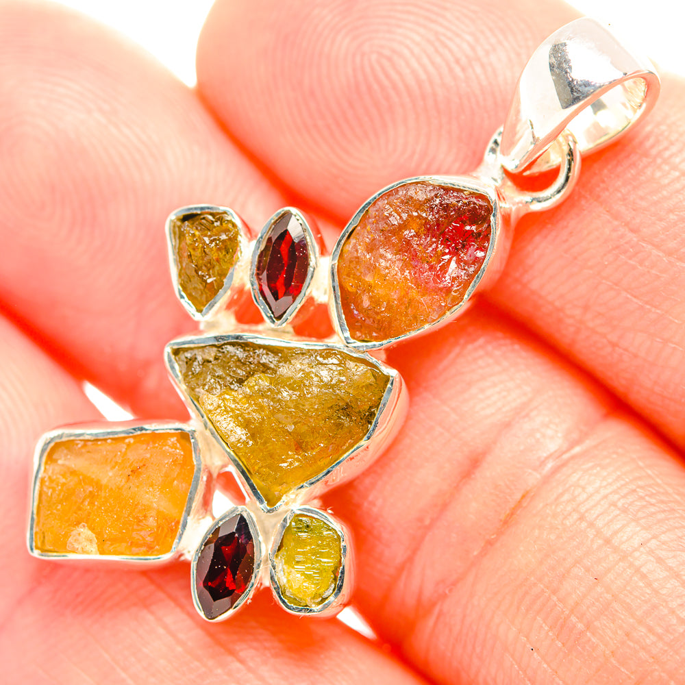 Tourmaline Pendants handcrafted by Anasilvercos - PD32352